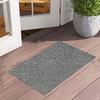 Grey Anti-Skid Rubber Door Mat