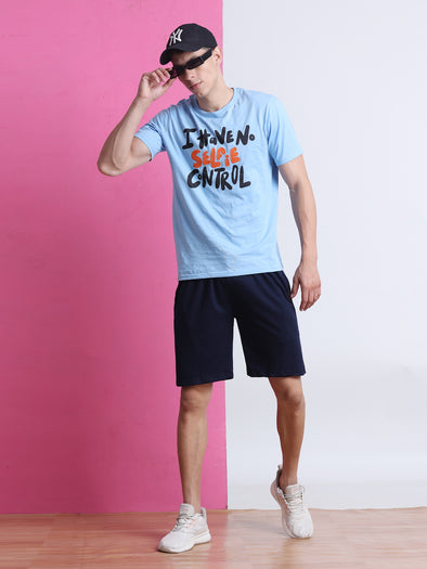 Cotton Shorts (Blue)