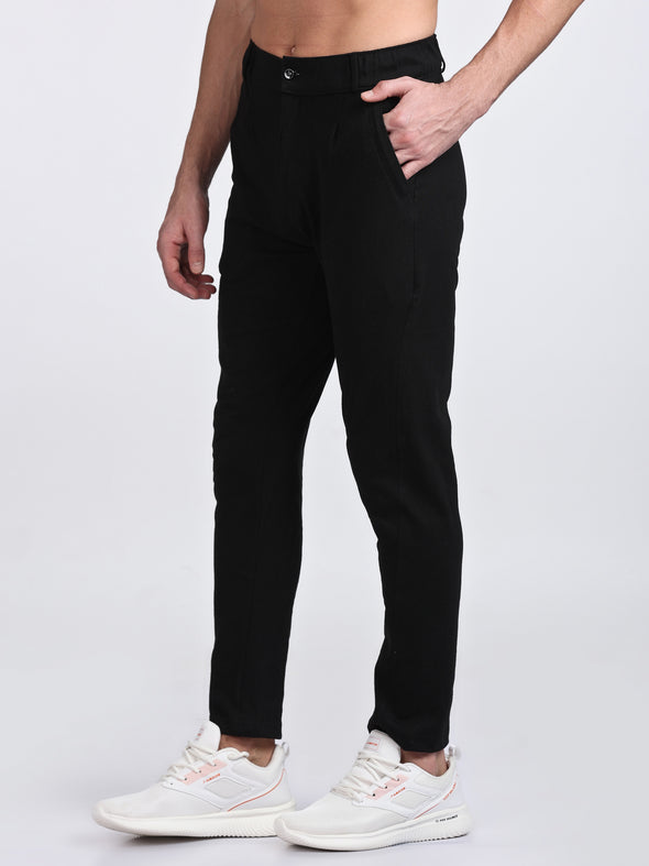 COMFY PREMIUM COTTON BLACK PANT