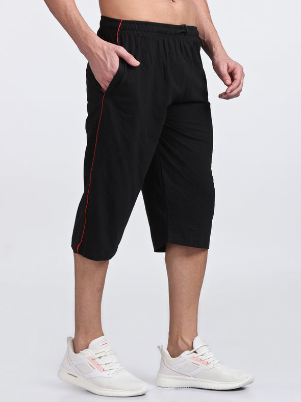 COMFY COTTON CAPRI BLACK