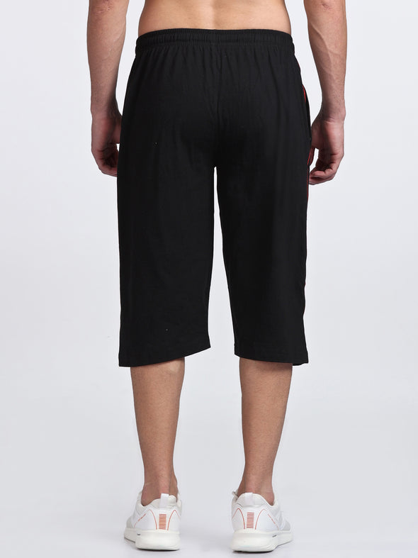 COMFY COTTON CAPRI BLACK