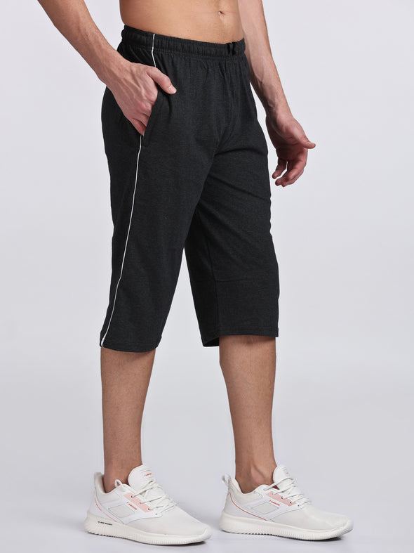 COMFY COTTON CAPRI D.GREY