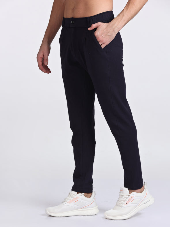 COMFY PREMIUM COTTON NAVY PANT