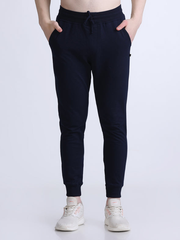 COMFY PREMIUM COTTON JOGGERS NAVY