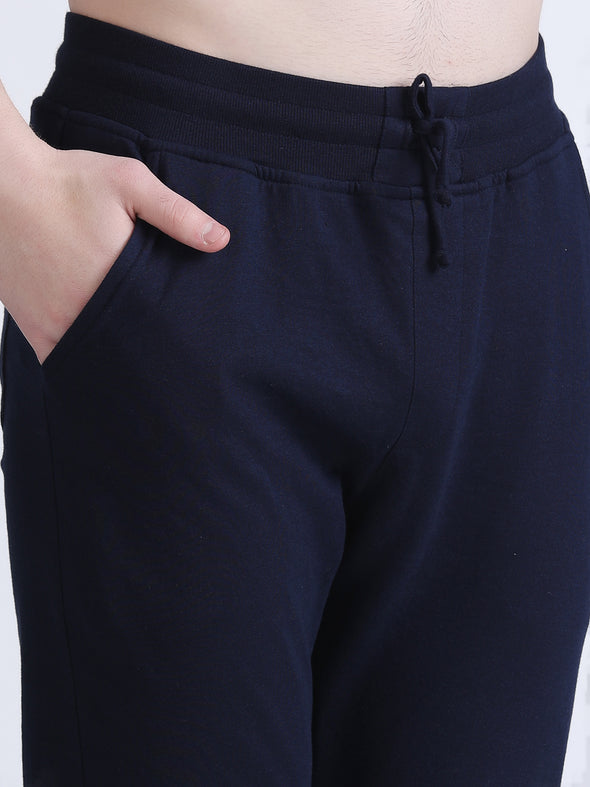 COMFY PREMIUM COTTON JOGGERS NAVY