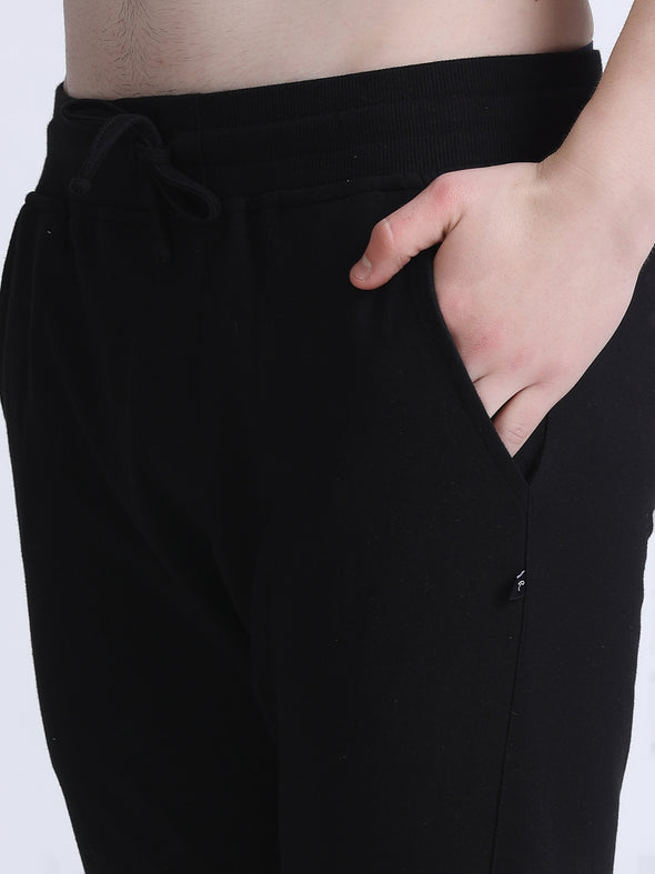 COMFY PREMIUM COTTON JOGGERS BLACK