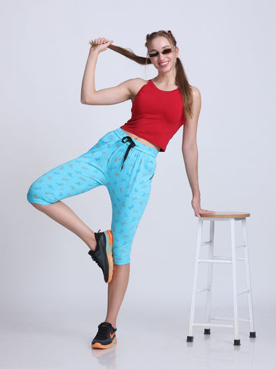 Women Printed Capri