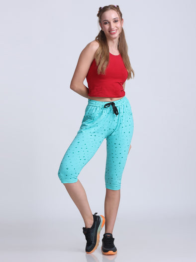 Women Printed Capri