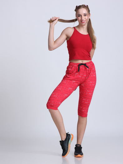 Women Printed Capri