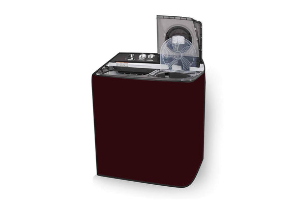 "MAROON SEMI AUTOMATIC WASHING MACHINE PROTECTORS"