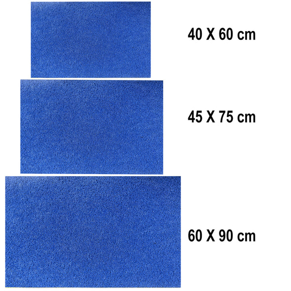 Blue Anti-Skid Rubber Door Mat