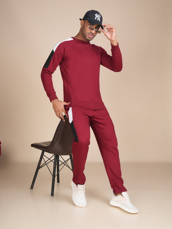 All Weather Designer Co-ord Set : Maroon