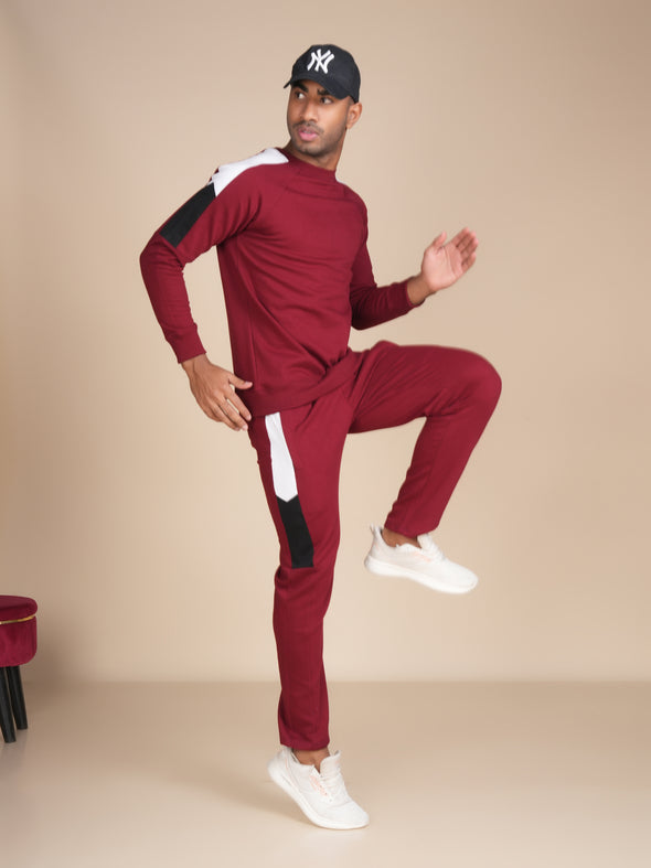 All Weather Designer Co-ord Set : Maroon