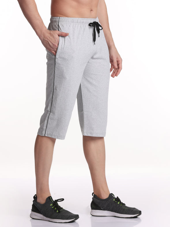 COMFY COTTON CAPRI L.GREY